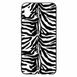 Чехол для Samsung A10 Zebra skin - PrintSalon
