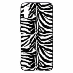 Чехол для Samsung A70 Zebra skin - PrintSalon