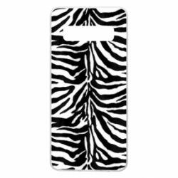 Чехол для Samsung S10 Zebra skin - PrintSalon