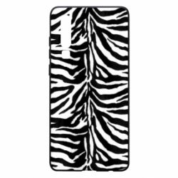 Чехол для Huawei P30 Zebra skin - PrintSalon