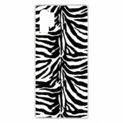 Чехол для Samsung Note 10 Plus Zebra skin - PrintSalon