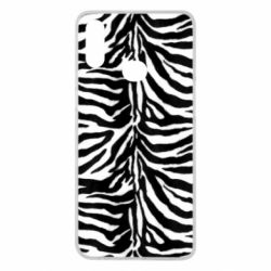 Чехол для Samsung A10s Zebra skin - PrintSalon