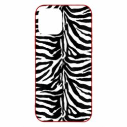 Чехол для iPhone 12 Zebra skin - PrintSalon
