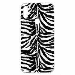 Чехол для Samsung A11/M11 Zebra skin - PrintSalon