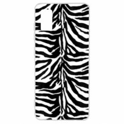 Чохол для Samsung A41 Zebra skin