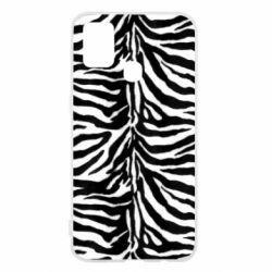 Чехол для Samsung M31 Zebra skin - PrintSalon