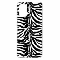 Чехол для Samsung S20+ Zebra skin - PrintSalon