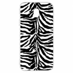 Чехол для Samsung J3 2017 Zebra skin - PrintSalon