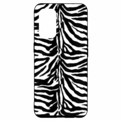 Чехол для Oppo Reno 5 4G Zebra skin - PrintSalon