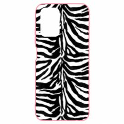 Чехол для Xiaomi Redmi Note 10 Zebra skin - PrintSalon