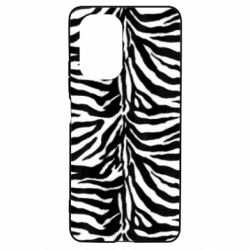 Чехол для Xiaomi Poco F3/K40 Zebra skin