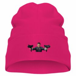Детская шапка Зеленский с оружием - PrintSalon
