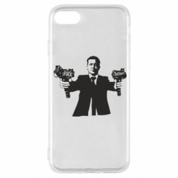 Чехол для iPhone SE 2022 Zelensky fuck putin - PrintSalon