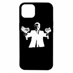Чехол для iPhone 14 Zelensky fuck putin - PrintSalon