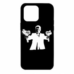 Чехол для iPhone 14 Pro Max Zelensky fuck putin - PrintSalon