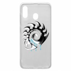 Чохол для Samsung A20 Zerg Symbol-PrintSalon Чохол для Samsung A20 Zerg Symbol