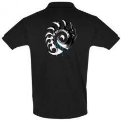 Мужское поло Zerg Symbol - PrintSalon