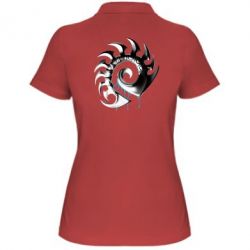Женское поло Zerg Symbol - PrintSalon