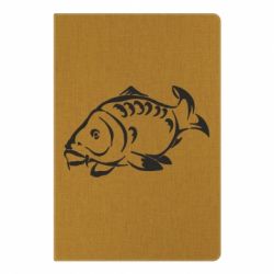 Блокнот с принто Зеркальный карп - PrintSalon
