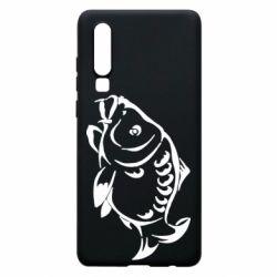 Чехол для Huawei P30 Зеркальный карп - PrintSalon