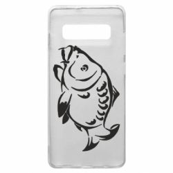 Чехол для Samsung S10+ Зеркальный карп - PrintSalon