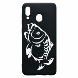 Чехол для Samsung A20 Зеркальный карп - PrintSalon