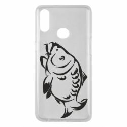 Чехол для Samsung A10s Зеркальный карп - PrintSalon