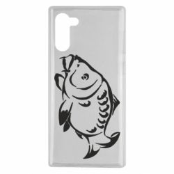Чехол для Samsung Note 10 Зеркальный карп - PrintSalon