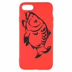 Чехол для iPhone SE 2020 Зеркальный карп - PrintSalon