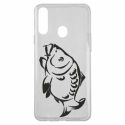 Чехол для Samsung A20s Зеркальный карп - PrintSalon
