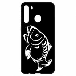 Чехол для Samsung A21 Зеркальный карп - PrintSalon