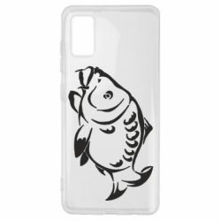Чехол для Samsung A41 Зеркальный карп