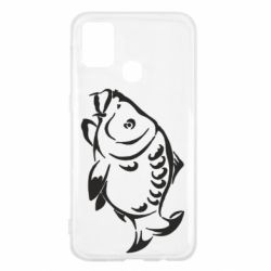 Чехол для Samsung M31 Зеркальный карп - PrintSalon