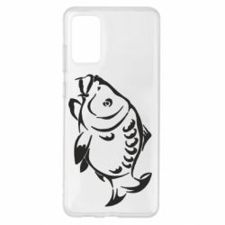 Чехол для Samsung S20+ Зеркальный карп - PrintSalon