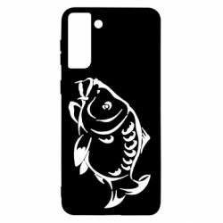 Чехол для Samsung S21+ Зеркальный карп - PrintSalon