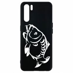 Чехол для Oppo A91/Reno3 Зеркальный карп - PrintSalon