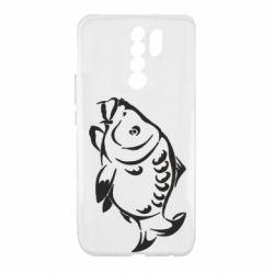 Чехол для Xiaomi Redmi 9 Зеркальный карп - PrintSalon