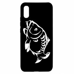 Чехол для Xiaomi Redmi 9a Зеркальный карп - PrintSalon