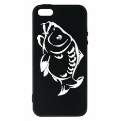 Чехол для iPhone5/5S/SE Зеркальный карп - PrintSalon