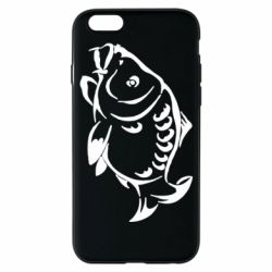 Чехол для iPhone 6/6S Зеркальный карп - PrintSalon