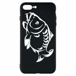 Чехол для iPhone 8 Plus Зеркальный карп - PrintSalon