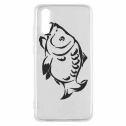 Чехол для Huawei P20 Зеркальный карп - PrintSalon