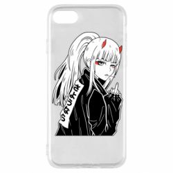 Чехол для iPhone SE 2022 Zero Two Art - PrintSalon