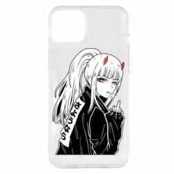 Чехол для iPhone 14 Plus Zero Two Art - PrintSalon