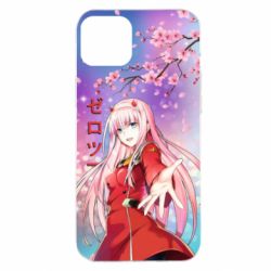 Чехол для iPhone 14 Plus Zero Two Darling In The Franxx - PrintSalon