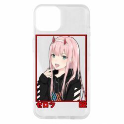 Чехол для iPhone 14 Zero Two Modern Style - PrintSalon