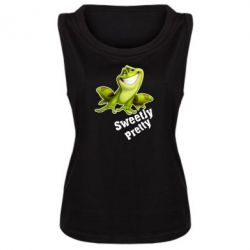 Женская майка Жабка - PrintSalon