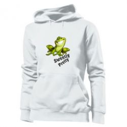 Женское худи Жабка - PrintSalon