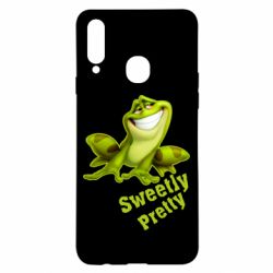 Чехол для Samsung A20s Жабка - PrintSalon