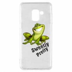 Чехол для Samsung A8 2018 Жабка - PrintSalon